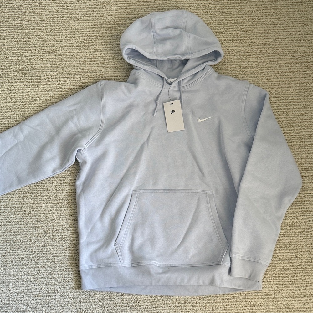 Nike Men's Fleece Hoodie in Light Blue XL